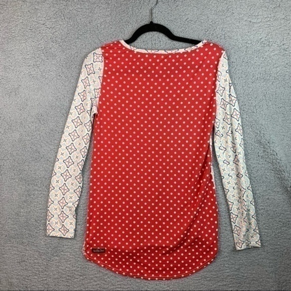 Matilda Jane Blue Diamond Geometric Catch a Dream Pajama Top - Women XS - Picture 10 of 10